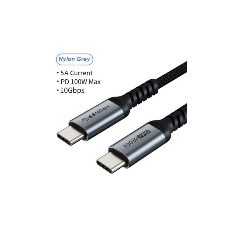 Cabletime USB-C kabel, 1,5m, USB-C: Han Cabletime USB-C kabel, 1,5m, USB-C: Han