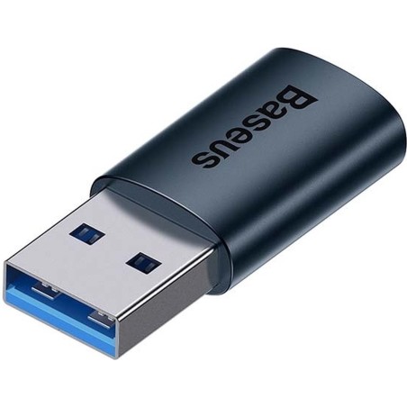 Baseus ZJJQ000103 Kabelskifter USB-A til USB-C Bl - Effektiv, Robust & Hurtig Opladning!