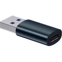 Baseus ZJJQ000103 Kabelskifter USB-A til USB-C Bl - Effektiv, Robust & Hurtig Opladning!