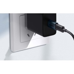 Baseus ZJJQ000103 Kabelskifter USB-A til USB-C Bl - Effektiv, Robust & Hurtig Opladning!