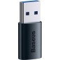 Baseus ZJJQ000103 kabel kønsskifter USB-A USB-C Blå Baseus ZJJQ000103 kabel kønsskifter USB-A USB-C Blå