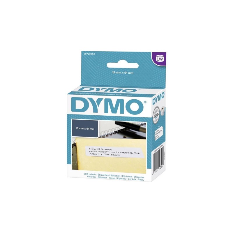 DYMO LabelWriter MultiPurpose Etiketter til flere formål 19 x 51 mm 500etikette(r) S0722550