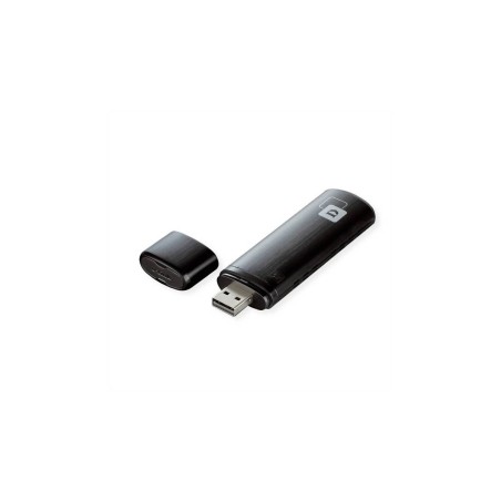 D-Link Wireless AC1200 Netværksadapter USB 2.0 - Hurtig, Trådløs Forbindelse til Dit Netværk!
