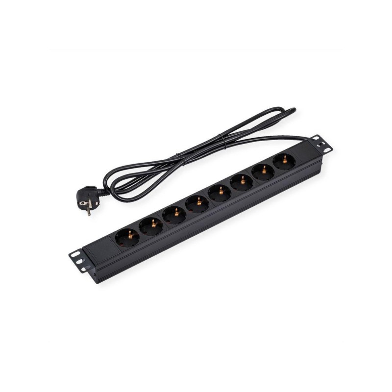 Value 19" 1UH, PDU 8 - way Socket,