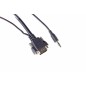 aCable Micro VGA kabel med lyd aCable Micro VGA kabel med lyd