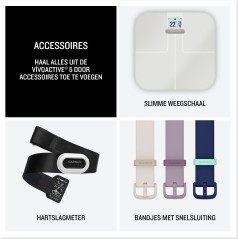 "Garmin Vivoactive 5 42 mm Sort Sportsur - Optimal Fitness Tracker til Aktiv Livsstil"