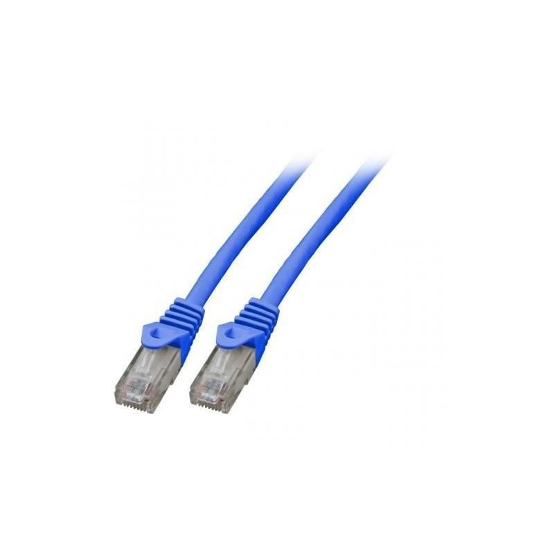Mercodan Patch cable CAT6 UTP, Blue, Mercodan Patch cable CAT6 UTP, Blue,