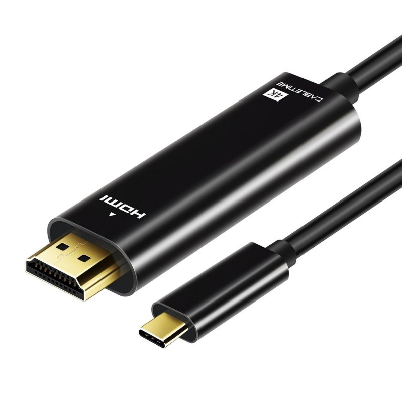 Cabletime USB-C kabel, 1,0m, USB-C: Han Cabletime USB-C kabel, 1,0m, USB-C: Han
