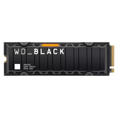 Western Digital 2TB BLACK NVMe SSD med Heat Sink - Ultralyn Hurtig Opbevaring | WDS200T2XHE
