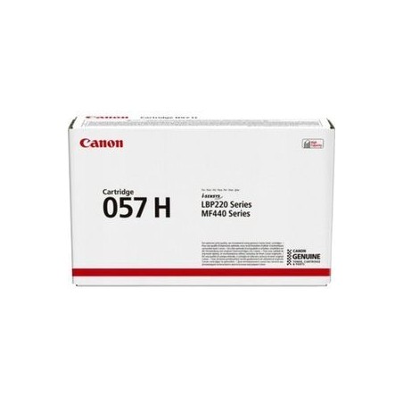 Canon 057 H Sort Toner - 10.000 Sider - Kvalitet og Holdbarhed | Varenummer: 3010C004