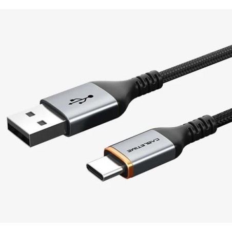 Cabletime USB 2.0 kabel, USB-C: Han -
