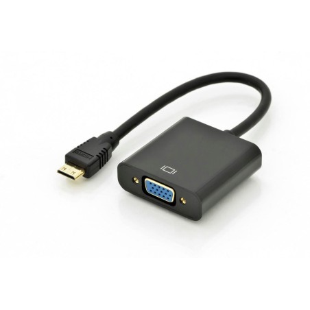 Mercodan Mini HDMI: Han - VGA: Hun - Adapter