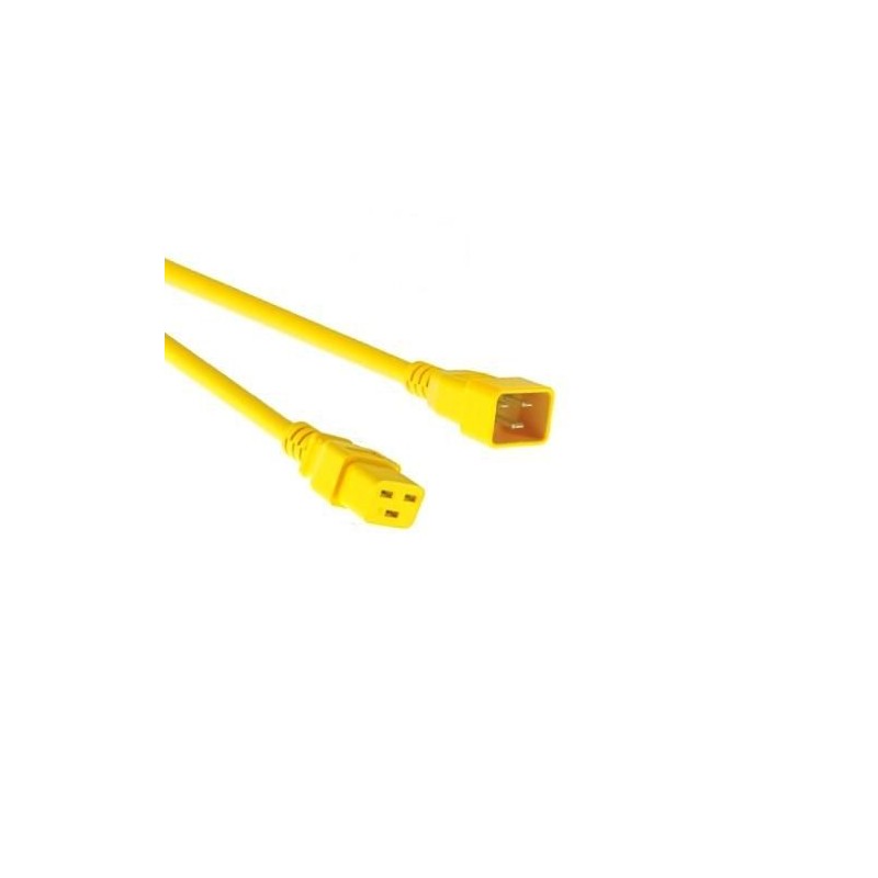 Mercodan Power cable Yellow C20-C19