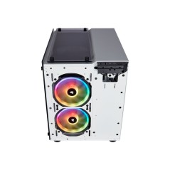 CORSAIR Crystal Series 280X RGB Tower Micro ATX - Elegant Hvid med Fantastisk Lys og Køling