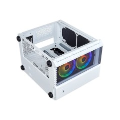 CORSAIR Crystal Series 280X RGB Tower Micro ATX - Elegant Hvid med Fantastisk Lys og Køling