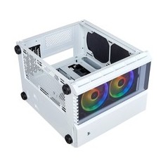 CORSAIR Crystal Series 280X RGB Tower Micro ATX - Elegant Hvid med Fantastisk Lys og Køling