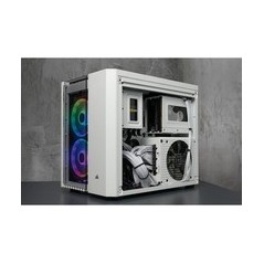 CORSAIR Crystal Series 280X RGB Tower Micro ATX - Elegant Hvid med Fantastisk Lys og Køling
