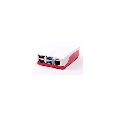 Raspberry Pi Etui Rød/hvid