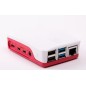 Raspberry Pi Etui Rød/hvid