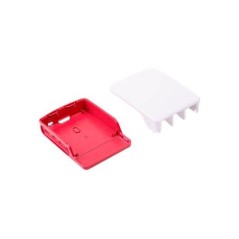 Raspberry Pi Etui Rdhvid - Elegant Beskyttelse til Din Raspberry Pi | Holdbar & Stilet Design - Varenummer: 0644824914916