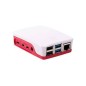 Raspberry Pi Etui Rød/hvid