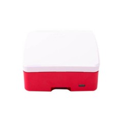 Raspberry Pi Etui Rdhvid - Elegant Beskyttelse til Din Raspberry Pi | Holdbar & Stilet Design - Varenummer: 0644824914916