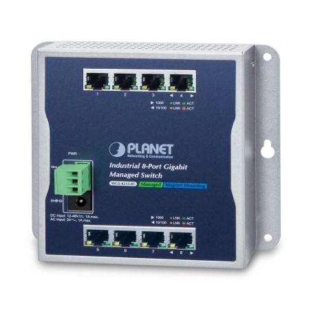 Planet IP30, IPv6/IPv4, 8-P 1000TP (WGS-4215-8T)