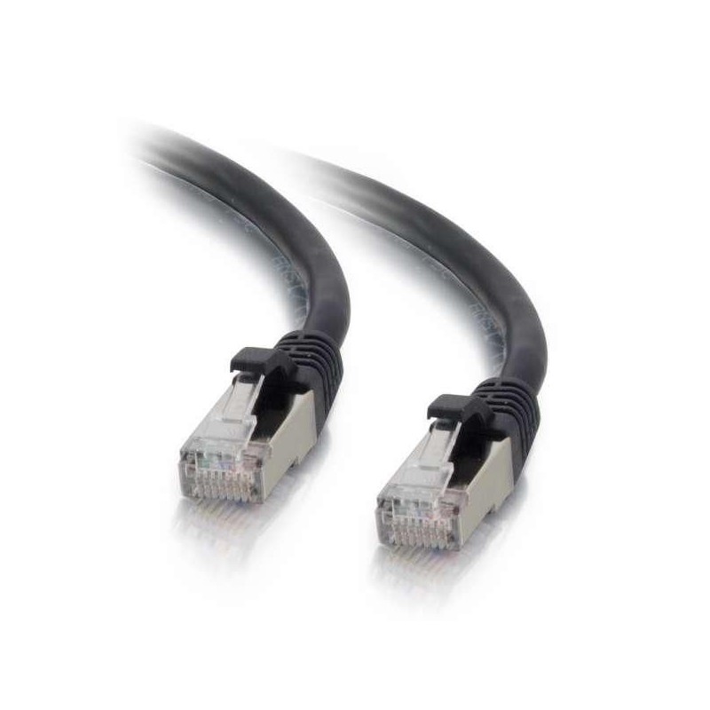 Mercodan KAT6A S/FTP 15m, black, Patch