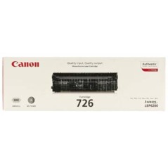 Canon CRG 726 Sort Toner 2100 sider - Kvalitet og Holdbarhed | 3483B002