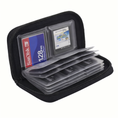 Memory Card Case – 18 SD & 4 CF Slots | Compact Storage