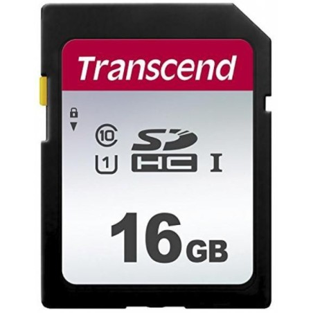 Transcend SD Card SDHC 300S 16GB – Pålidelig, Hurtig og Høj Ydeevne | TS16GSDC300S
