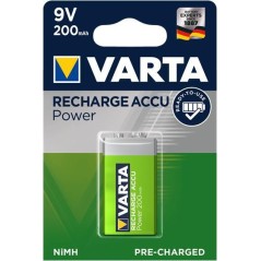 Varta 1x Accu 9V-Block NiMH 200 mAh