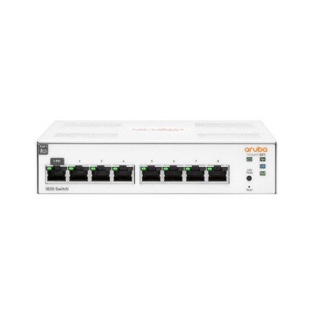 Hewlett Packard Enterprise Aruba Instant On 1830 8G (JL810A) – Optimal netværksydelse og pålidelighed