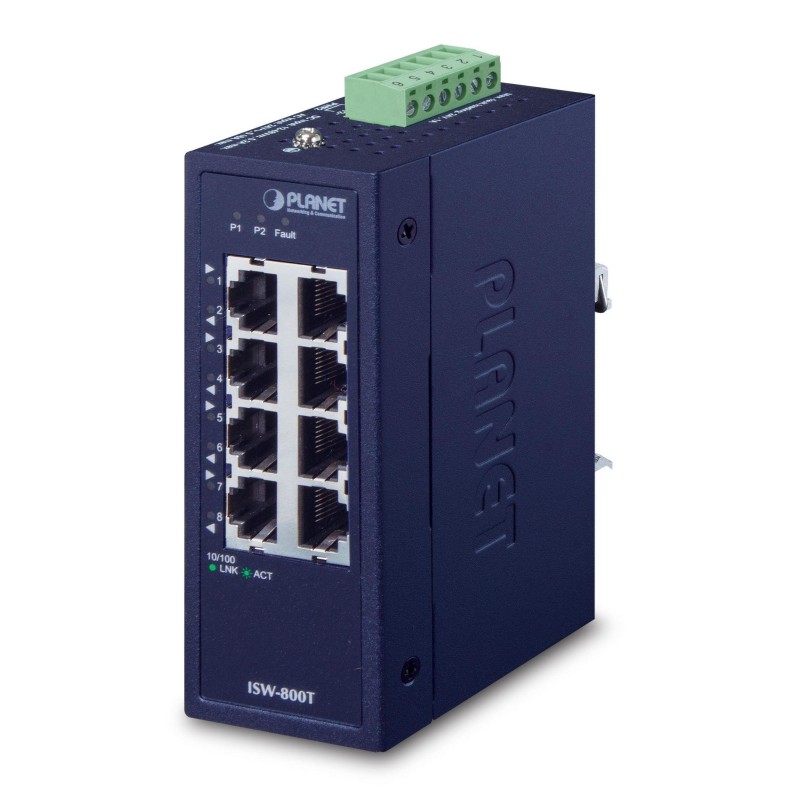Planet IP30 Compact size 8-Port Planet IP30 Compact size 8-Port