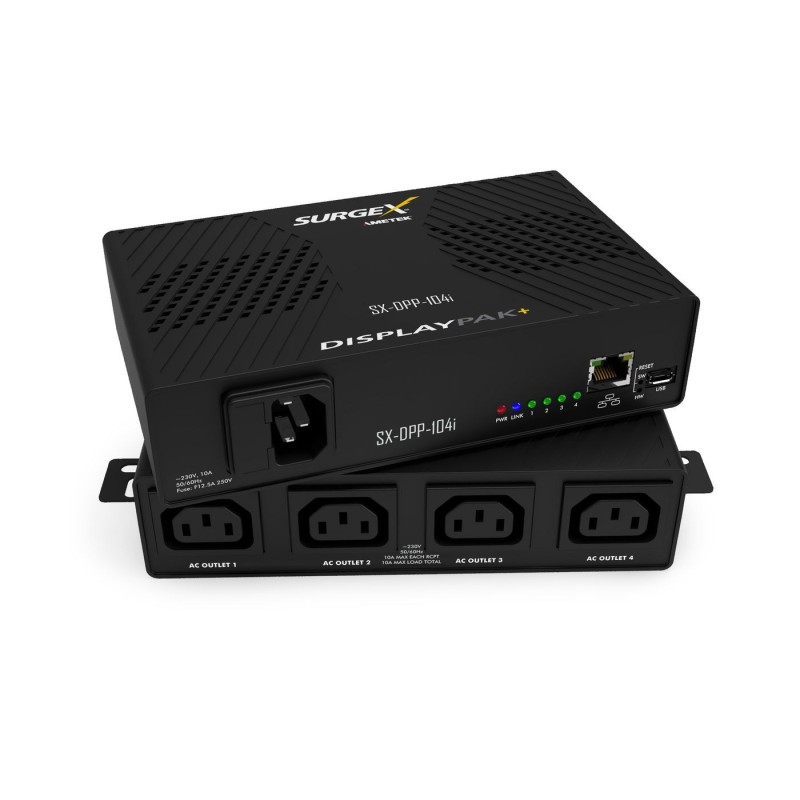SurgeX DisplayPak+ IP Controlled