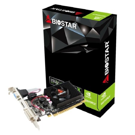 "Biostar Geforce 210 Nvidia 1GB GDDR3 - Topkvalitet og Ydeevne | VN2103NHG6"