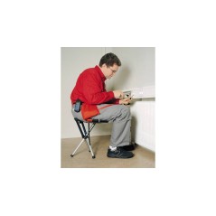 Walkstool Comfort 55 Campingstol 3 Ben Sort - Den perfekte bærbare stol til komfort og afslapning!