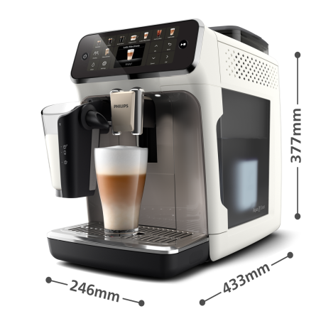 Philips 5500 Series EP554570 Fuldautomatisk Kaffemaskine 18L - Nyd Perfekt Kaffe Hjemme!