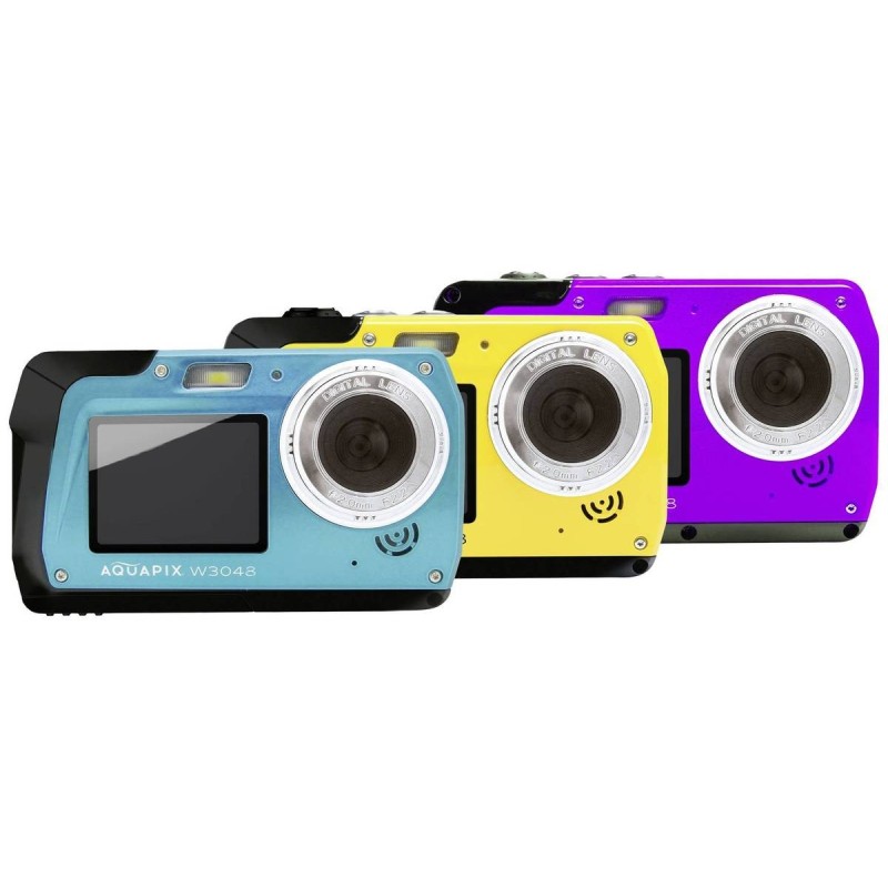 Easypix Aquapix W3048 Edge 13Megapixel Purple Digitalkamera