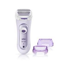 Braun SilkSoft LS 5560 Ladyshaver Lilla - Komfortabel og Effektiv Hårfjerning til Den Moderne Kvinde!