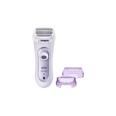 Braun SilkSoft LS 5560 Ladyshaver Lilla - Komfortabel og Effektiv Hårfjerning til Den Moderne Kvinde!