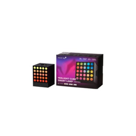 Yeelight Cube YLFWD-0010 Smart Lampe 25W RGB-lys – Skab den Perfekte Atmosfære i Dit Hjem!
