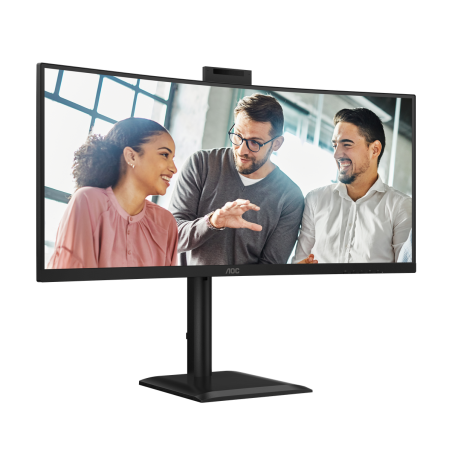 AOC CU34E4CW 34" VA 3440 x 1440 UltraWide - Imponerende Skærm med HDMI & DisplayPort!