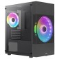 AeroCool Atomic Lite Tower Micro ATX Sort AeroCool Atomic Lite Tower Micro ATX Sort