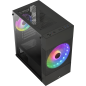 AeroCool Atomic Lite Tower Micro ATX Sort AeroCool Atomic Lite Tower Micro ATX Sort