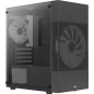 AeroCool Atomic Lite Tower Micro ATX Sort AeroCool Atomic Lite Tower Micro ATX Sort