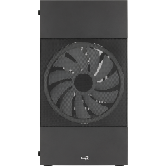 AeroCool Atomic Lite Tower Micro ATX - Elegant Sort Design til Optimal Kylning og Bedre PC-ydelse!