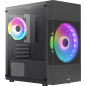 AeroCool Atomic Lite Tower Micro ATX Sort AeroCool Atomic Lite Tower Micro ATX Sort