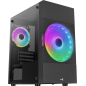 AeroCool Atomic Lite Tower Micro ATX Sort AeroCool Atomic Lite Tower Micro ATX Sort