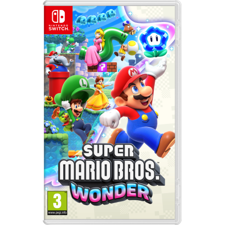 Super Mario Bros Wonder - Oplev Magiske Eventyr med Fantastiske Spilfunktioner!